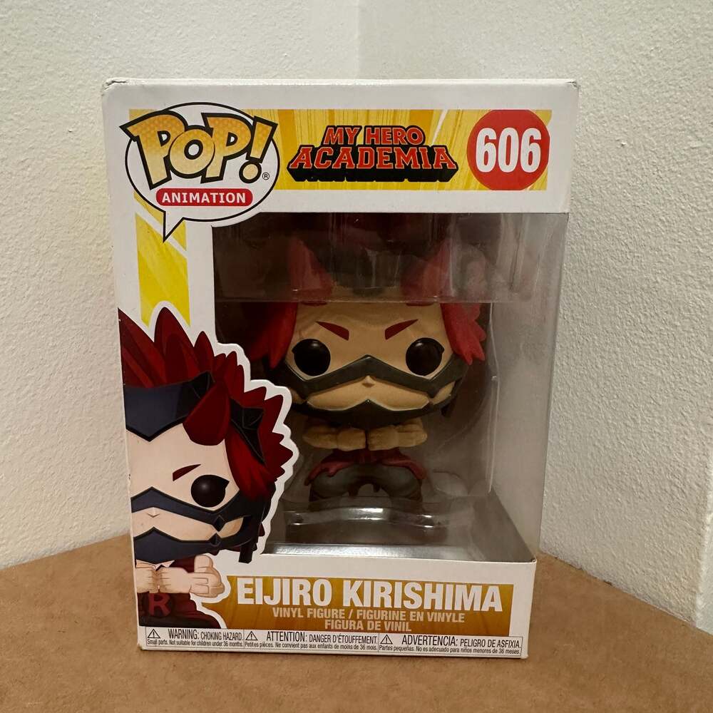 Funko Pop! My Hero Academia Eijiro Kirishima #606 Vinyl Figure